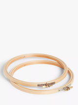 John Lewis Habico Embroidery Hoop 17cm Pack of 2- Buy online at McGrocer