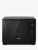 John Lewis Panasonic NN-CS89LBBPQ 4-in-1 Combination Microwave Oven, 31L, Dark Metallic Grey- Buy online at McGrocer