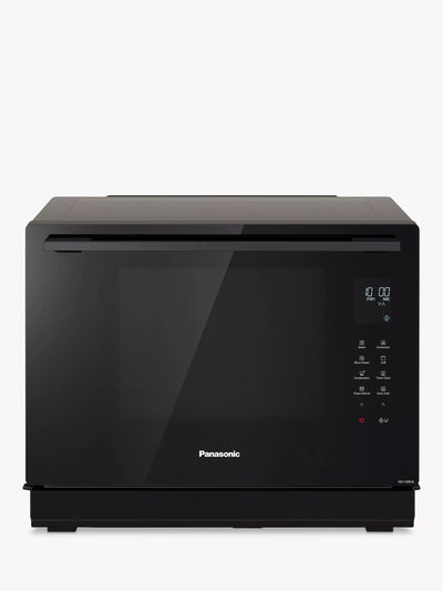 John Lewis Panasonic NN-CS89LBBPQ 4-in-1 Combination Microwave Oven, 31L, Dark Metallic Grey- Buy online at McGrocer