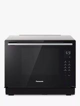 John Lewis Panasonic NN-CF87LBBPQ Combination Microwave Oven, 31L, Metallic Silver- Buy online at McGrocer