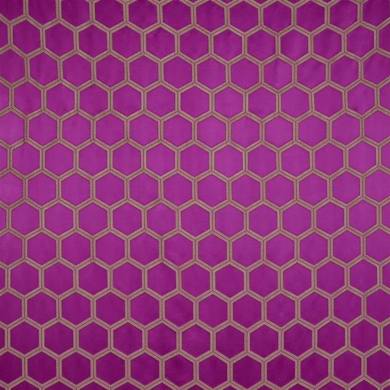 Designers Guild Zardozi furnishing fabric geometric pattern - British product