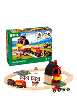 John Lewis BRIO Animal Farm Wooden Train Set (FSC-Certified Beech) 30-Piece- Buy online at McGrocer