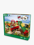 BRIO wooden train set Animal Farm, imported from the UK