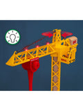 BRIO light up construction crane wooden toy (British brand)