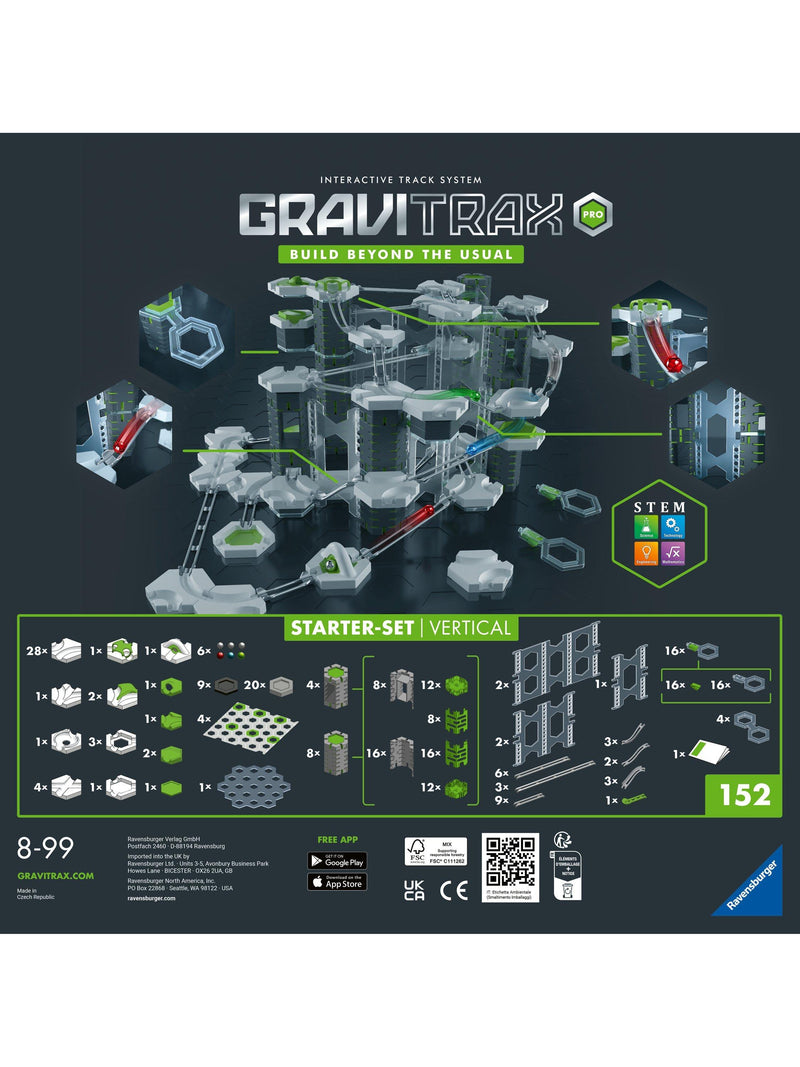 GraviTrax PRO Starter Set 149 pieces (British brand)