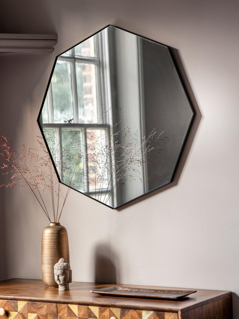 Gallery Direct Bowie octagonal mirror 80x80cm (British brand)