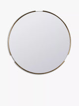 John Lewis Gallery Direct Fitzroy Round Wood Frame Mirror, 80cm- Buy online at McGrocer