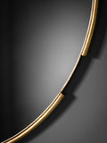 Gallery Direct Fitzroy round mirror 80cm, imported from the UK