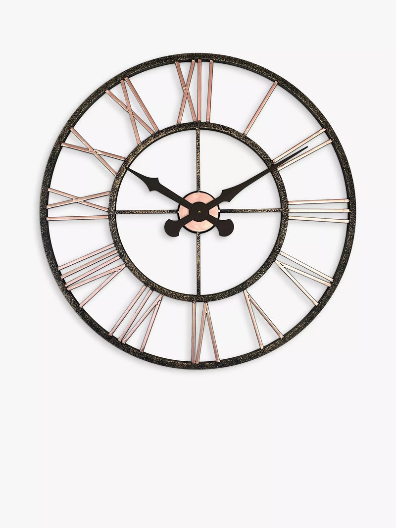 Lascelles copper outdoor wall clock 70cm (British brand)