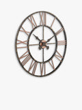 Lascelles copper outdoor wall clock 70cm (British brand)