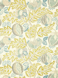 Sanderson Cantaloupe fabric with fruit and leaf pattern - British product