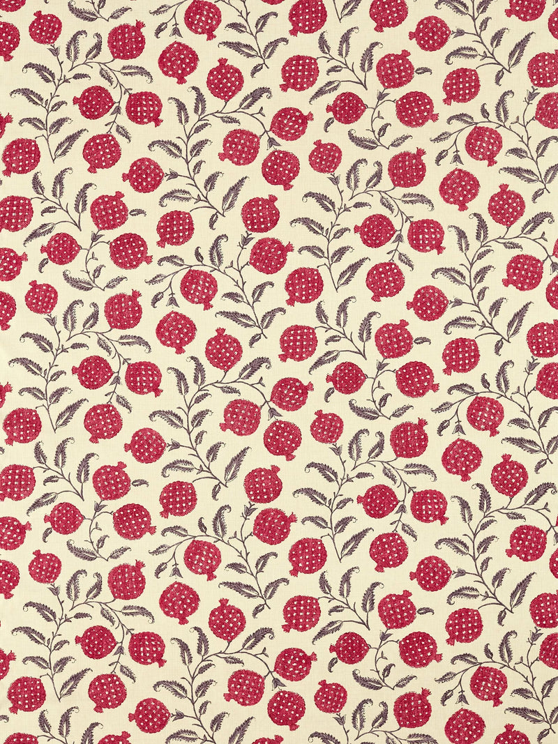 Sanderson Anaar fabric pomegranate design 141cm - British product