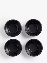 John Lewis John Lewis Professional Non-Stick Carbon Steel Pudding Moulds, Set of 4- Buy online at McGrocer