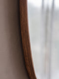 Gallery Direct Keaton oval wall mirror 90x55cm, imported from the UK