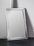 Gallery Direct Luna rectangular wall mirror 61x91.5cm, UK version