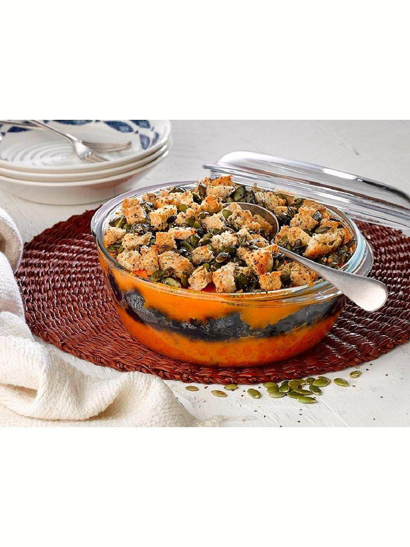 Pyrex glass casserole Essentials 1.6L, imported from the UK