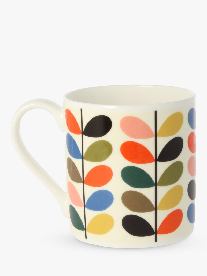 Orla Kiely bone china multi stem mug 350ml - British product