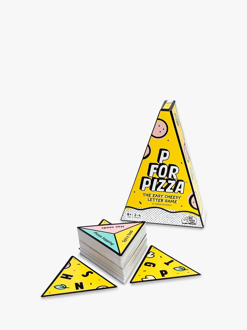Big Potato pizza-themed word game - British product