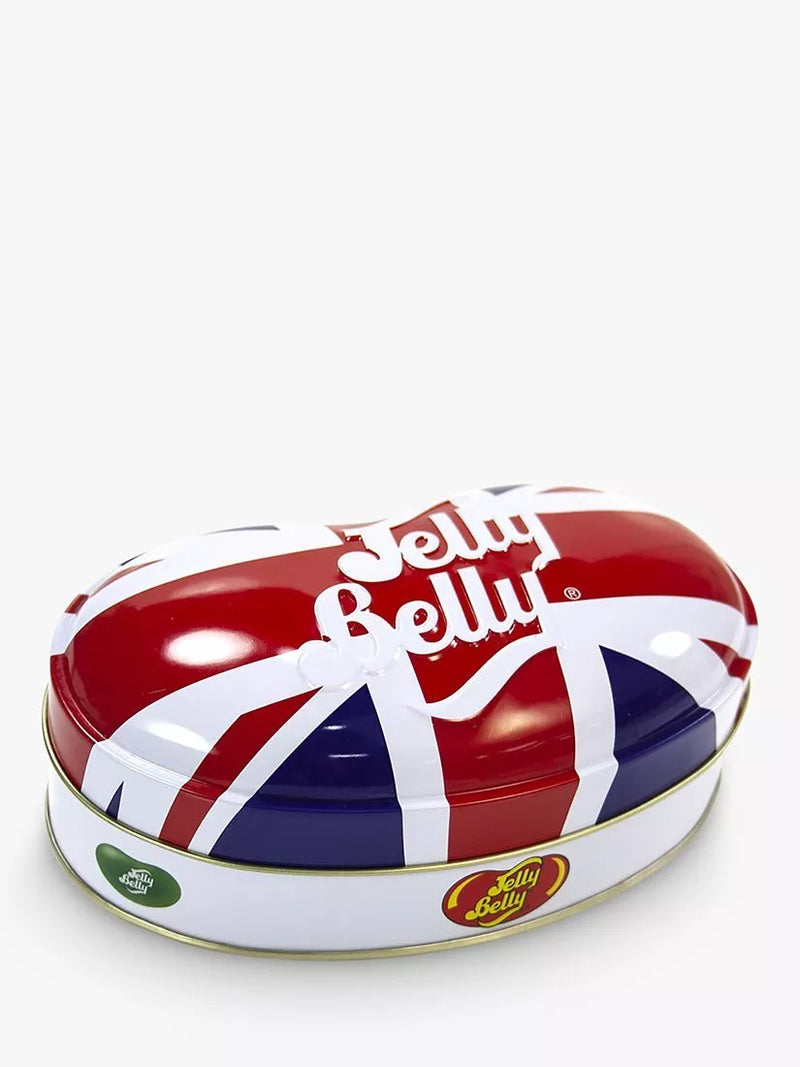 Jelly Belly union flag assorted jelly beans tin 200g, UK version