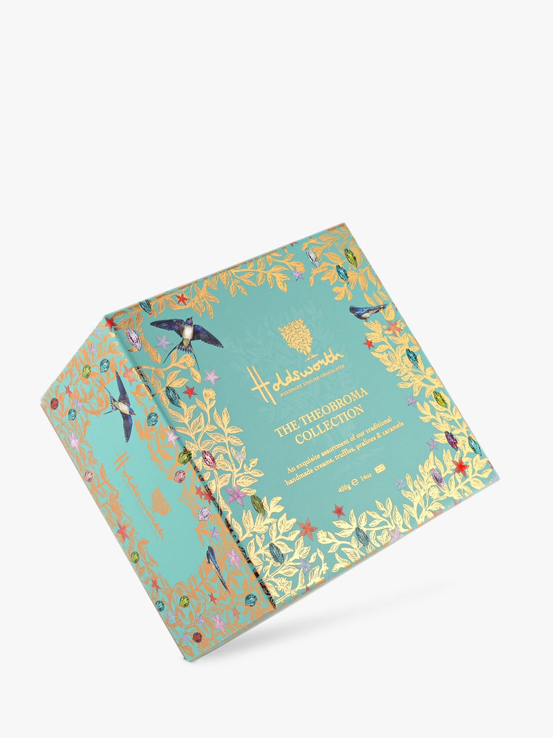 Holdsworth chocolate selection cube assortment with truffles and pralines, 400g, UK version