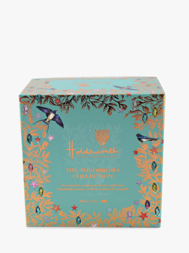Holdsworth chocolate selection cube assortment with truffles and pralines, 400g, UK version