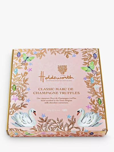 John Lewis Holdsworth Classic Marc de Champagne Chocolate Truffles 185g- Buy online at McGrocer