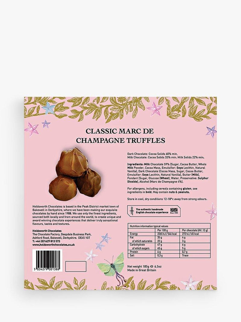 Holdsworth Classic Marc de Champagne Truffles 185g, UK version