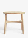 John Lewis rattan dressing table stool natural finish, UK version