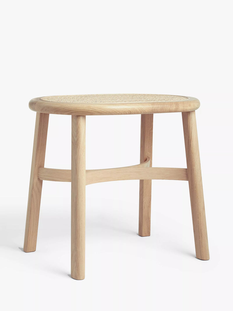 John Lewis rattan dressing table stool natural finish, UK version