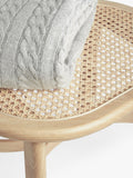 John Lewis rattan dressing table stool natural finish, UK version