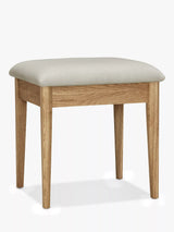 John Lewis John Lewis Essence Dressing Table Stool Oak- Buy online at McGrocer