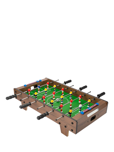 John Lewis Table Top Football Game with Wood Grain Effect and Leg Stands, 28 Inch- Buy online at McGrocer