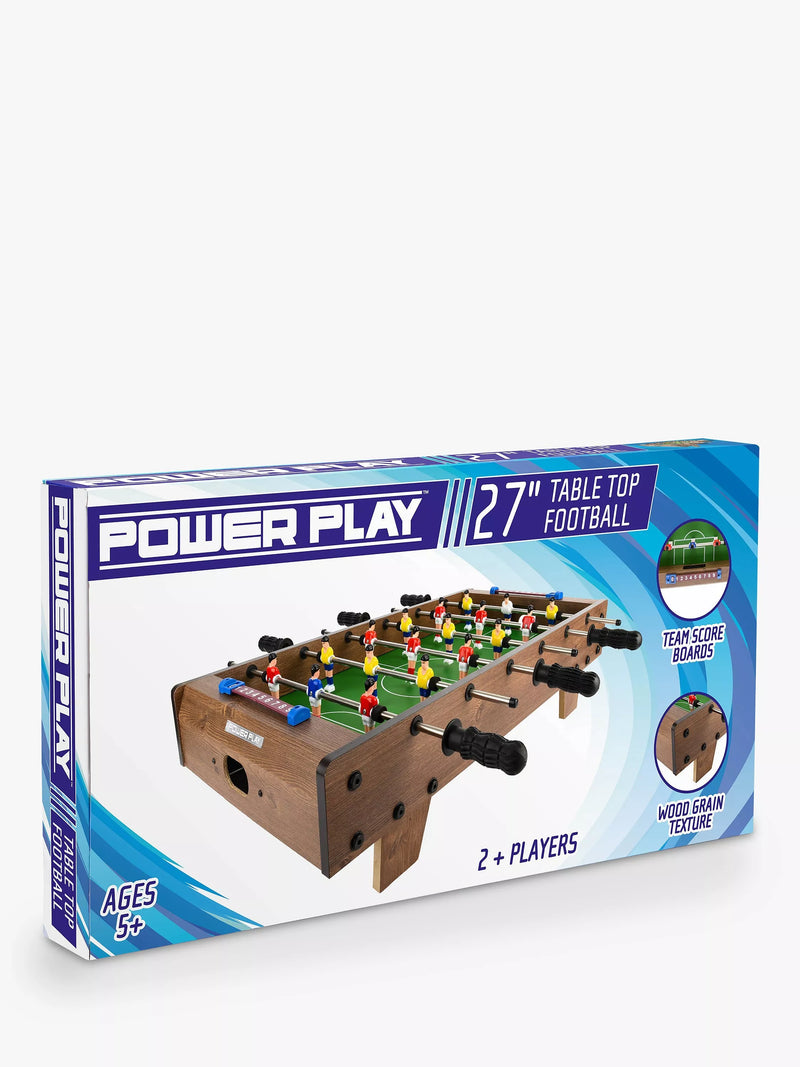 Toyrific Power Play Table Top Football Game 28 Inch (British brand)