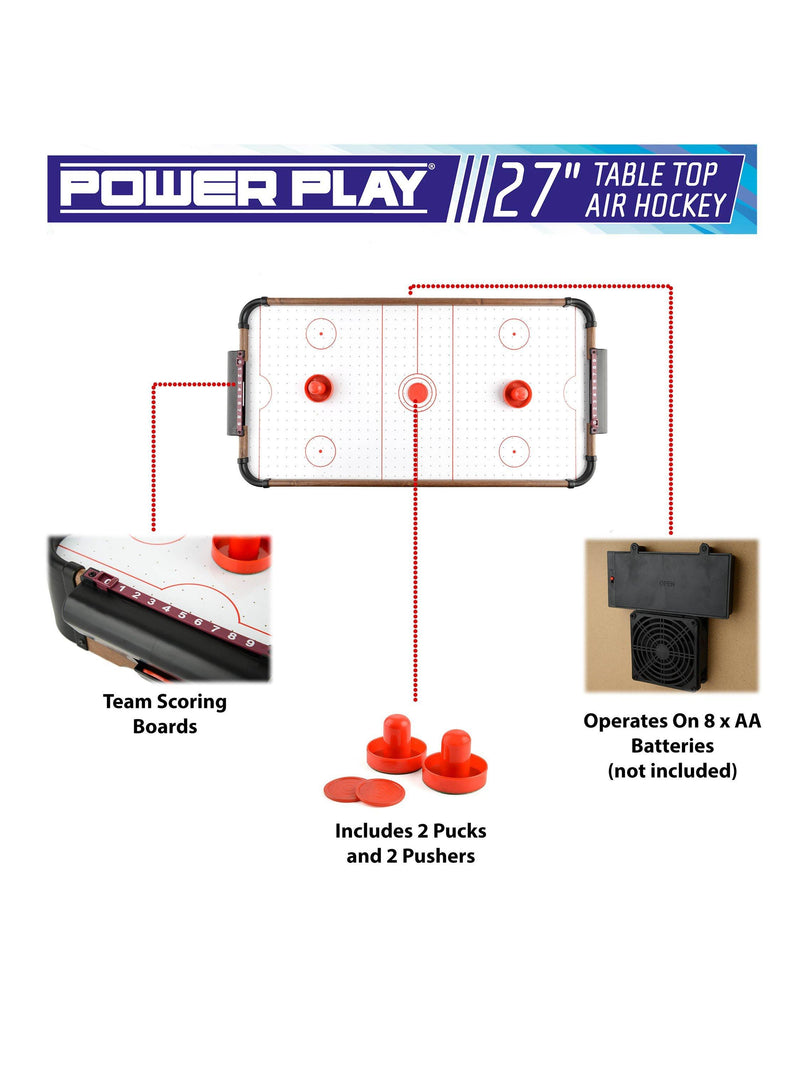Toyrific Power Play air hockey game 28 inch, imported from the UK