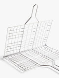 John Lewis BBQ grill basket with bamboo handle - British product