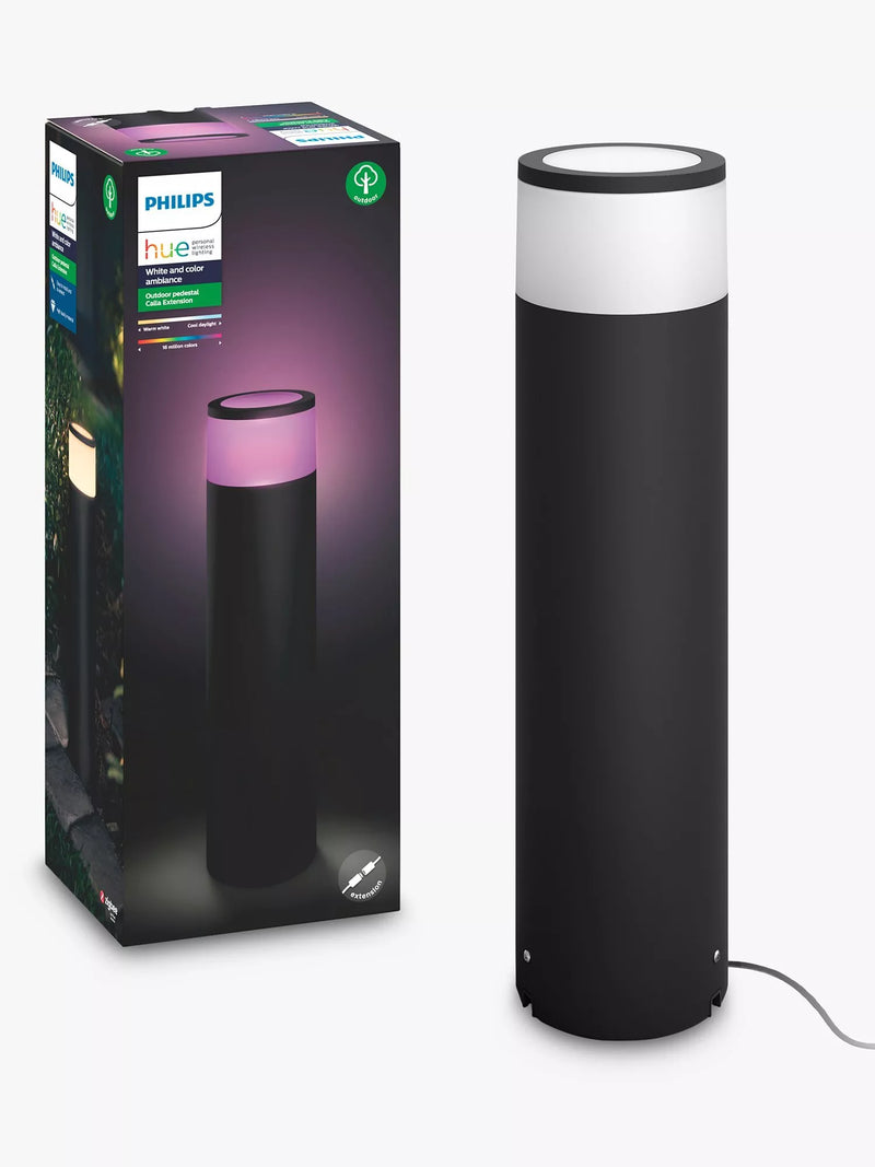Philips Hue Calla smart pedestal light black, UK version