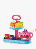 Interactive Musical Tea Set with Lights and Educational Play Pieces