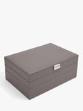 Stackers supersize jewellery box mink with compartments, UK version