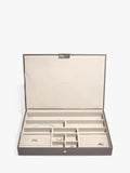 Stackers supersize jewellery box mink with compartments, UK version