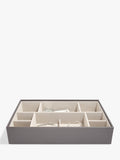 Stackers supersize jewellery box mink with compartments, UK version