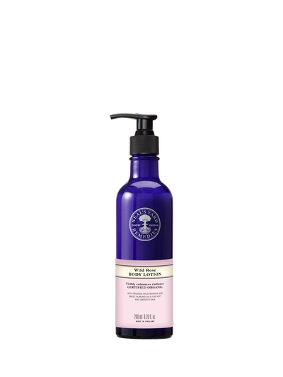 John Lewis Neal's Yard Remedies Wild Rose Body Lotion 200ml- Buy online at McGrocer