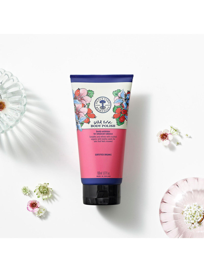 Neal's Yard Remedies Wild Rose Body Polish 150ml, UK version