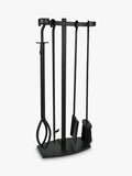 Ivyline iron fireside companion set 4 piece, UK version