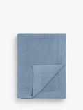 John Lewis rye plain knit throw, UK version