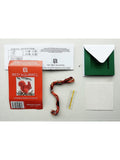 Textile Heritage cross stitch kit red squirrel - British product