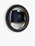 Gallery Direct Rockbourne round mirror 63cm black - British product