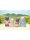 Sylvanian Families Persian Cat Family toy set, imported from the UK
