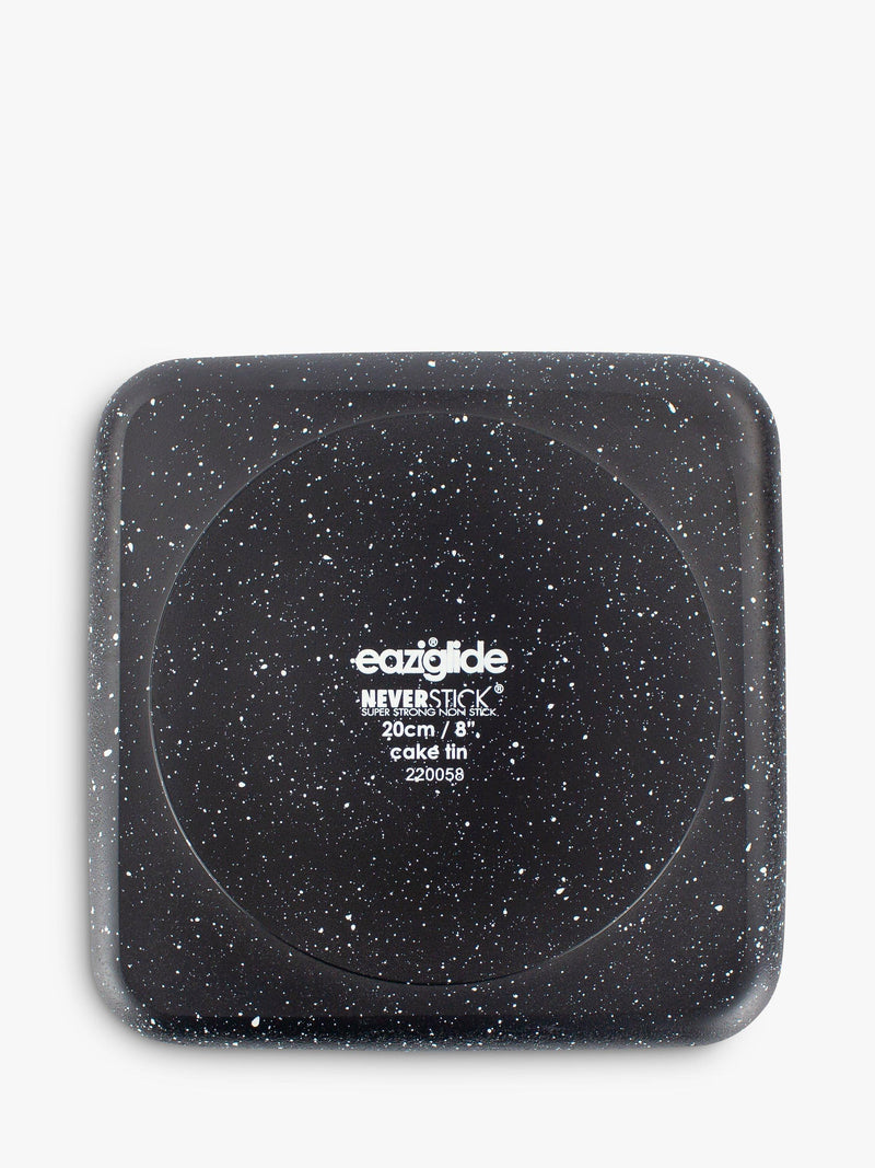 Eaziglide Neverstick non-stick square brownie tin 20cm, imported from the UK