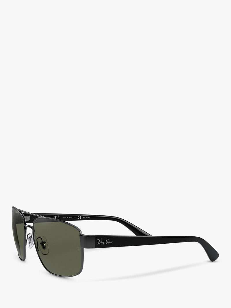 Ray-Ban rectangular polarised sunglasses RB3663 (British brand)