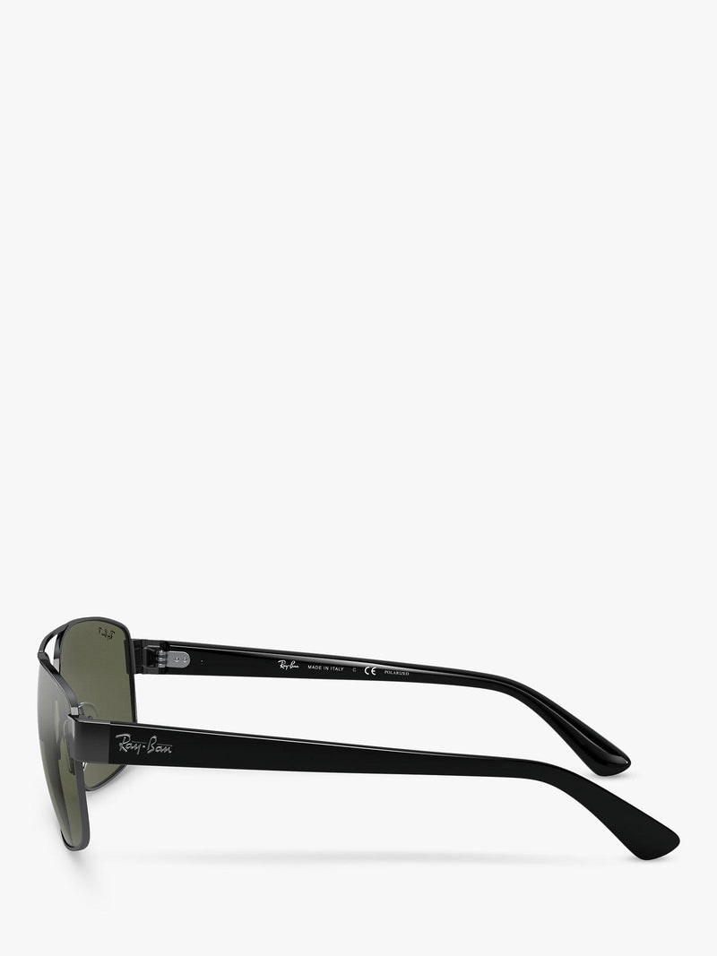 Ray-Ban rectangular polarised sunglasses RB3663 (British brand)